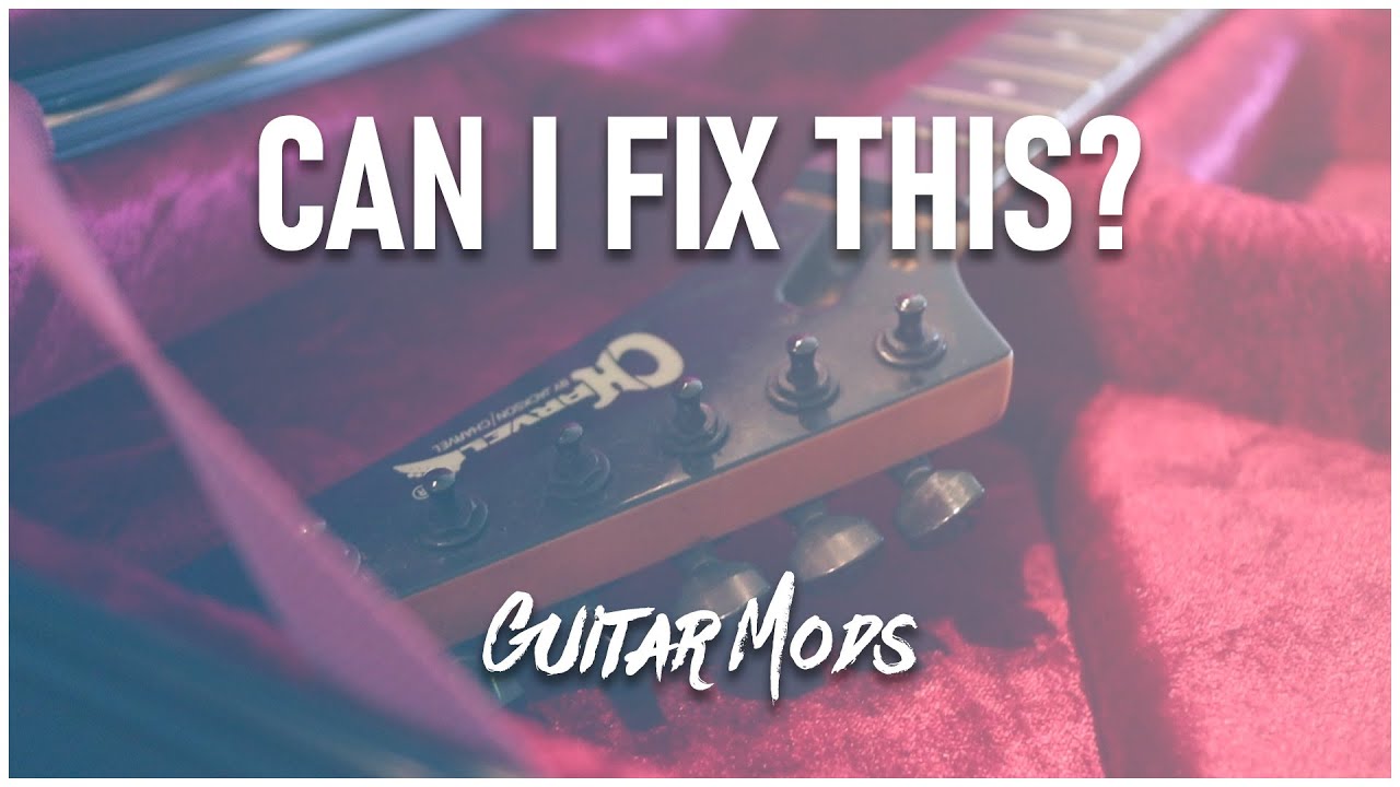 I Found A GUTTED Vintage Charvel... Can I Fix It?