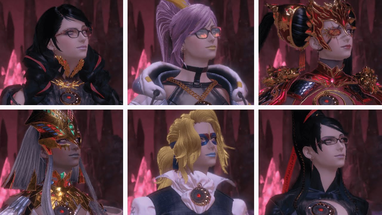 BAYONETTA 3 - Demon Summoning & Encounter Cutscenes w/Costumes *Spoiler Warning!*