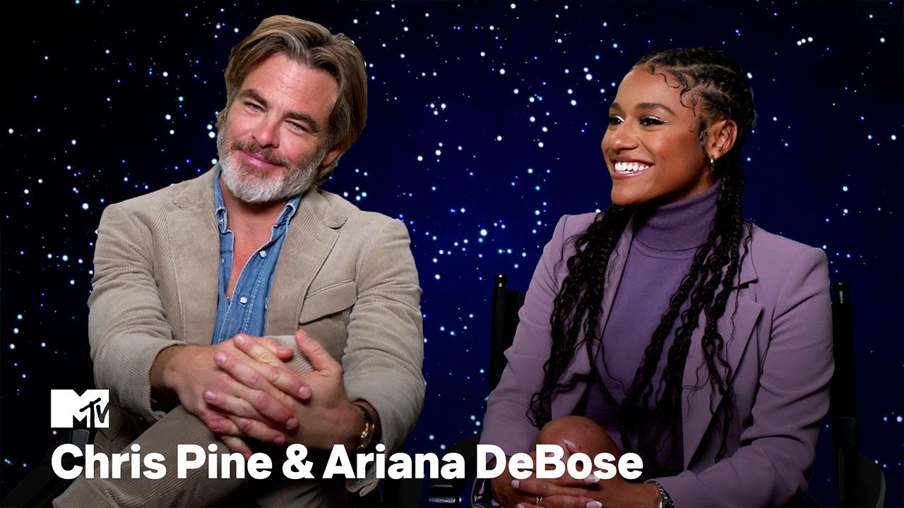 Chris Pine & Ariana DeBose Talk 