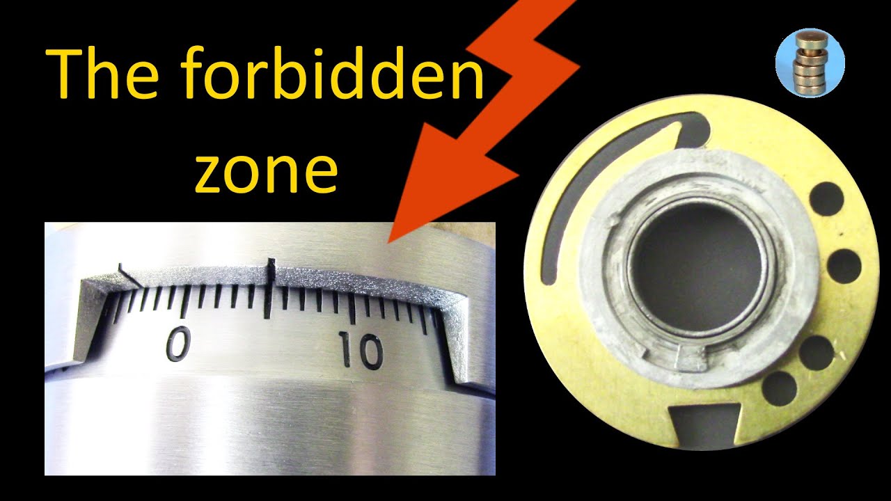 (picking 745) The FORBIDDEN ZONE of safe combination locks explained