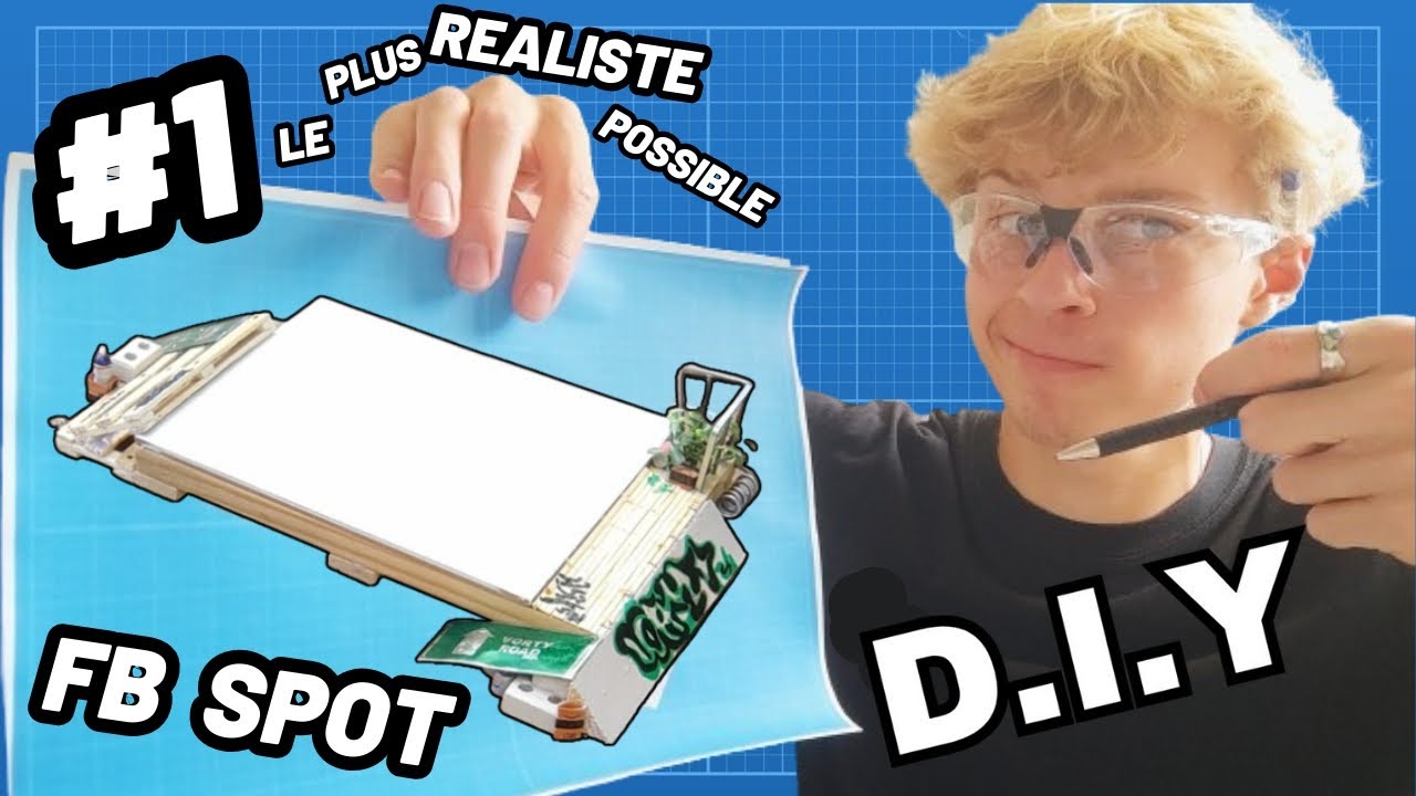 #1: FAIRE LA RAMPE DE FINGERBOARD LA PLUS RÉALISTE POSSIBLE ! (the most realistic fingerboard spot)