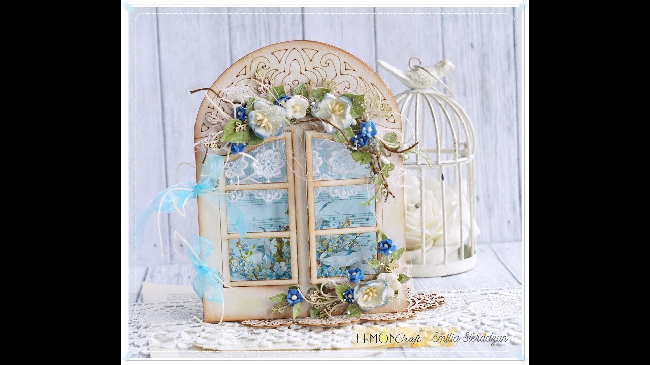 Window Shaped Album Tutorial for Lemoncraft * Emilia Sieradzan *