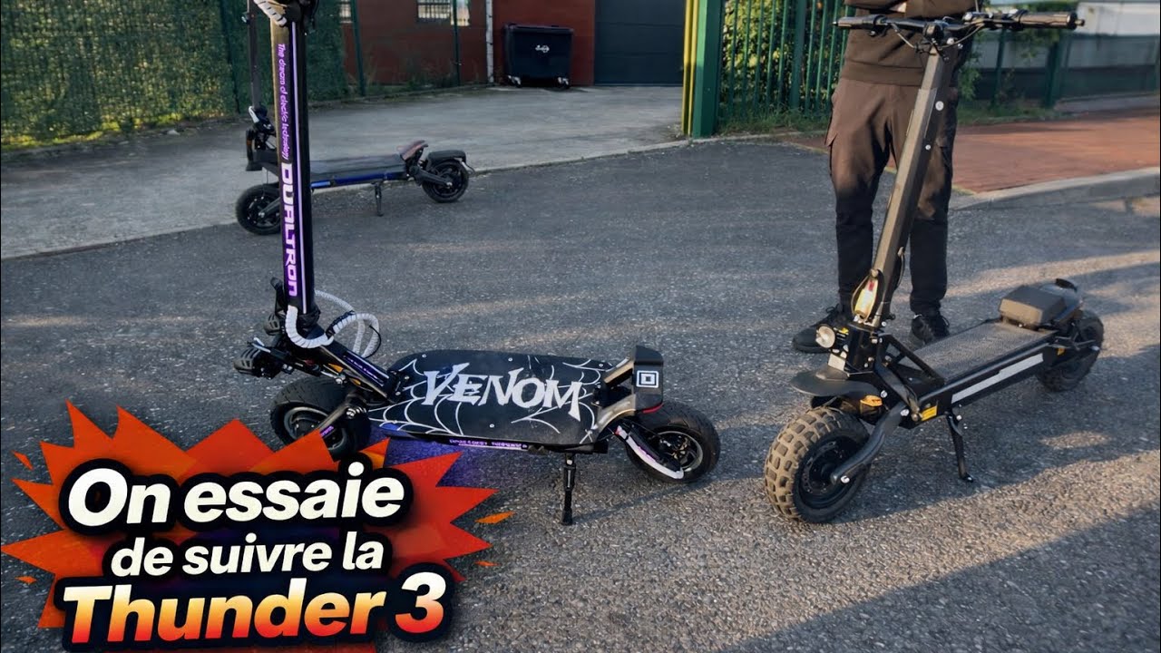 RIDE AVEC THUNDER 3, ANGWATT CS1 ET AUSOM DT2 PRO