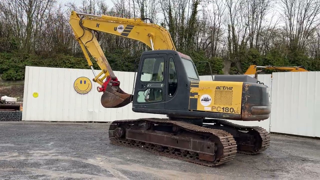 Pelle sur chenilles Komatsu PC180LC 6K