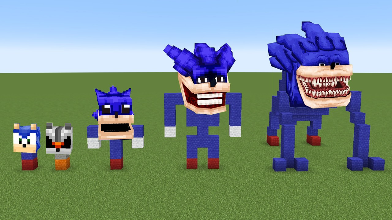 SHIH SONIC ALL PHASES in Minecraft
