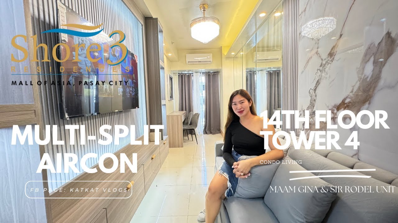 14th Floor Tower 4  Multi Split Aircon | Shore 3 Residences