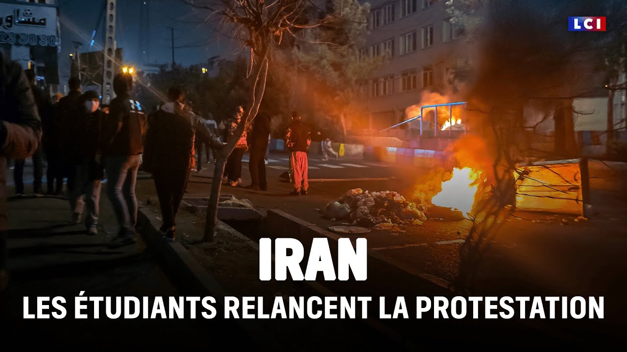 Iran : les étudiants relancent la protestation｜LCI