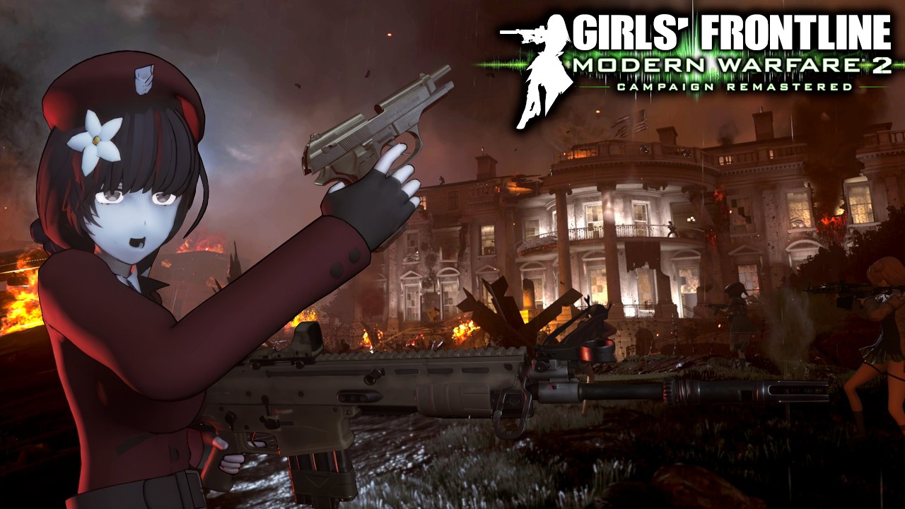 Girls' Frontline: Modern Warfare 2 Campaign Remastered (3D T-Dolls) | EP 12 XL | Cinematic | 2K60FPS