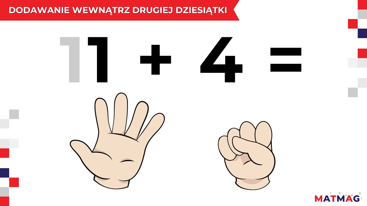 🔟 Dodawanie wewnątrz drugiej dziesiątki ⭐ MATMAG