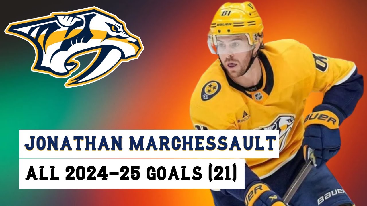 Jonathan Marchessault (#81) All 21 Goals of the 2024-25 NHL Season