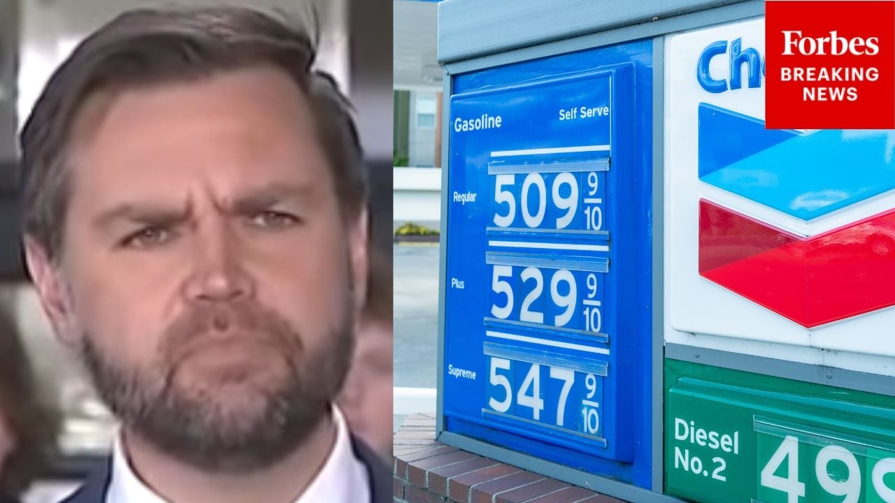 Джей Ди Вэнс прямо спросил: «Что делает администрация, чтобы помочь сдержать рост цен на бензин?»