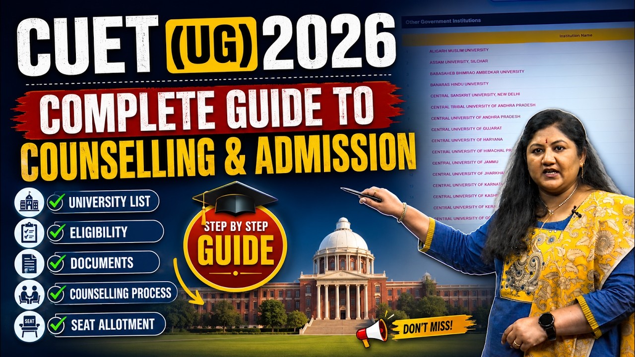 CUET UG 2026 Complete Counselling & Admission Guide 🔥 Step-by-Step Process | Prime9 Education