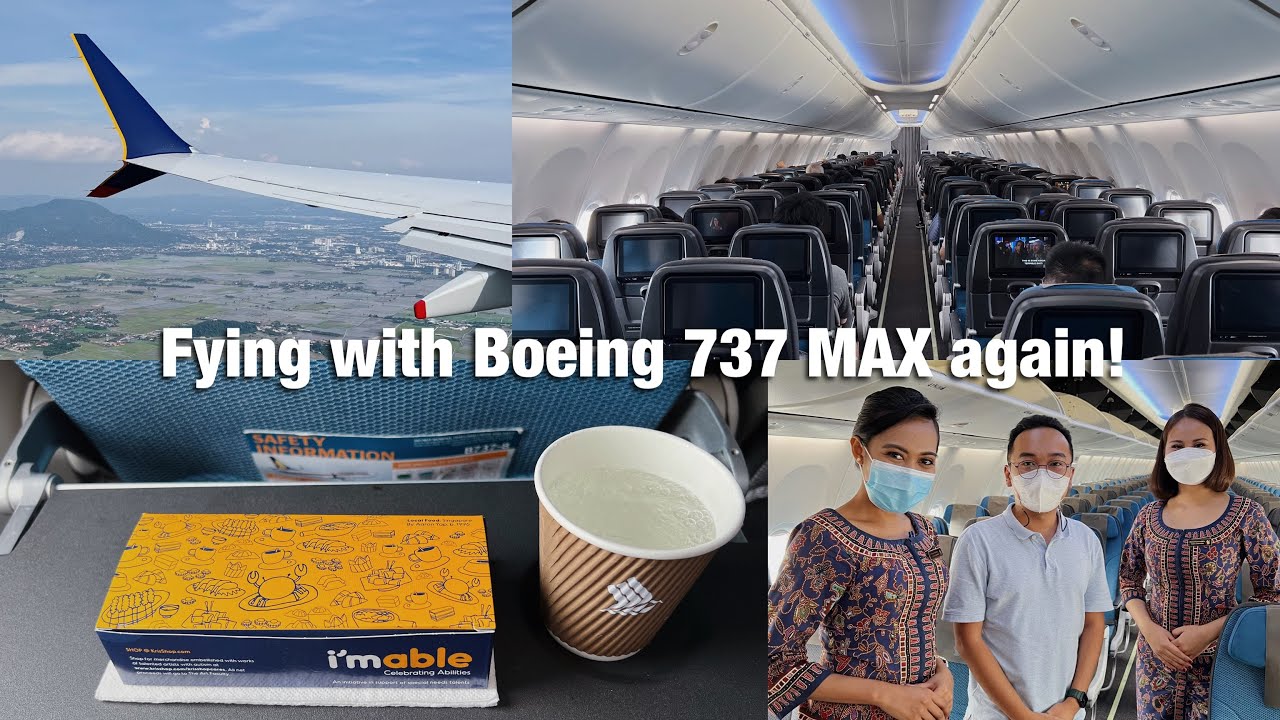 Flying with Singapore Airlines BOEING 737-8 MAX from Singapore to Penang (SQ138)