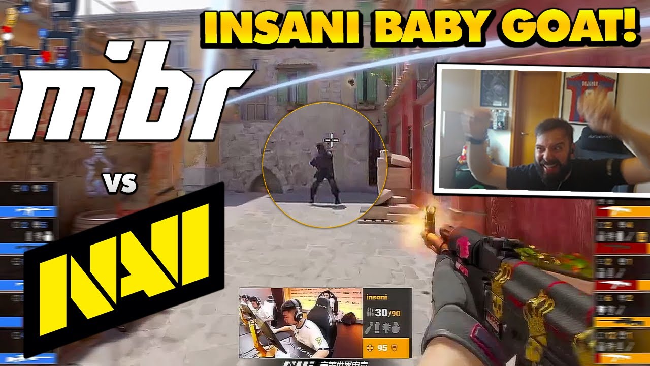 INSANI MODO BABY GOAT DESTRUIU TUDO! Melhores Momentos: MIBR vs NAVI - MAJOR SHANGAI