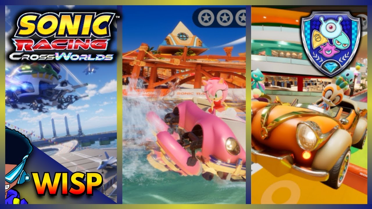 WISP GRAND PRIX | SONIC RACING CROSSWORLDS (No Commentary)