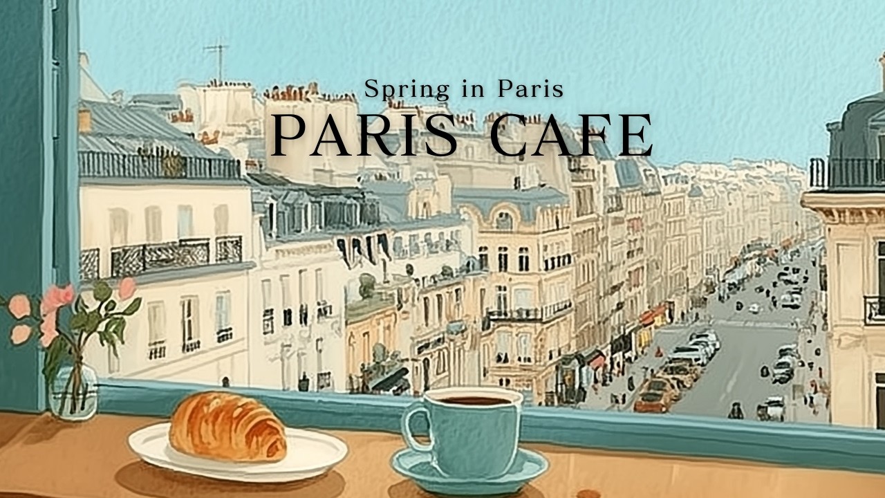 𝐏𝐚𝐫𝐢𝐬 𝐂𝐚𝐟𝐞́ 🇫🇷 French Jazz Instrumental | Morning in the City.