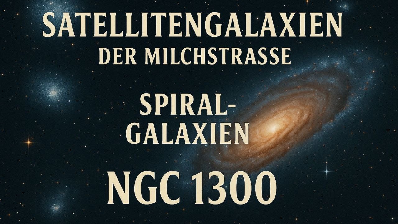 Im Netz der Spiralen: NGC 1300, die galaktischen Begleiter der Milchstra&szlig;e und das Gewebe der dunkle