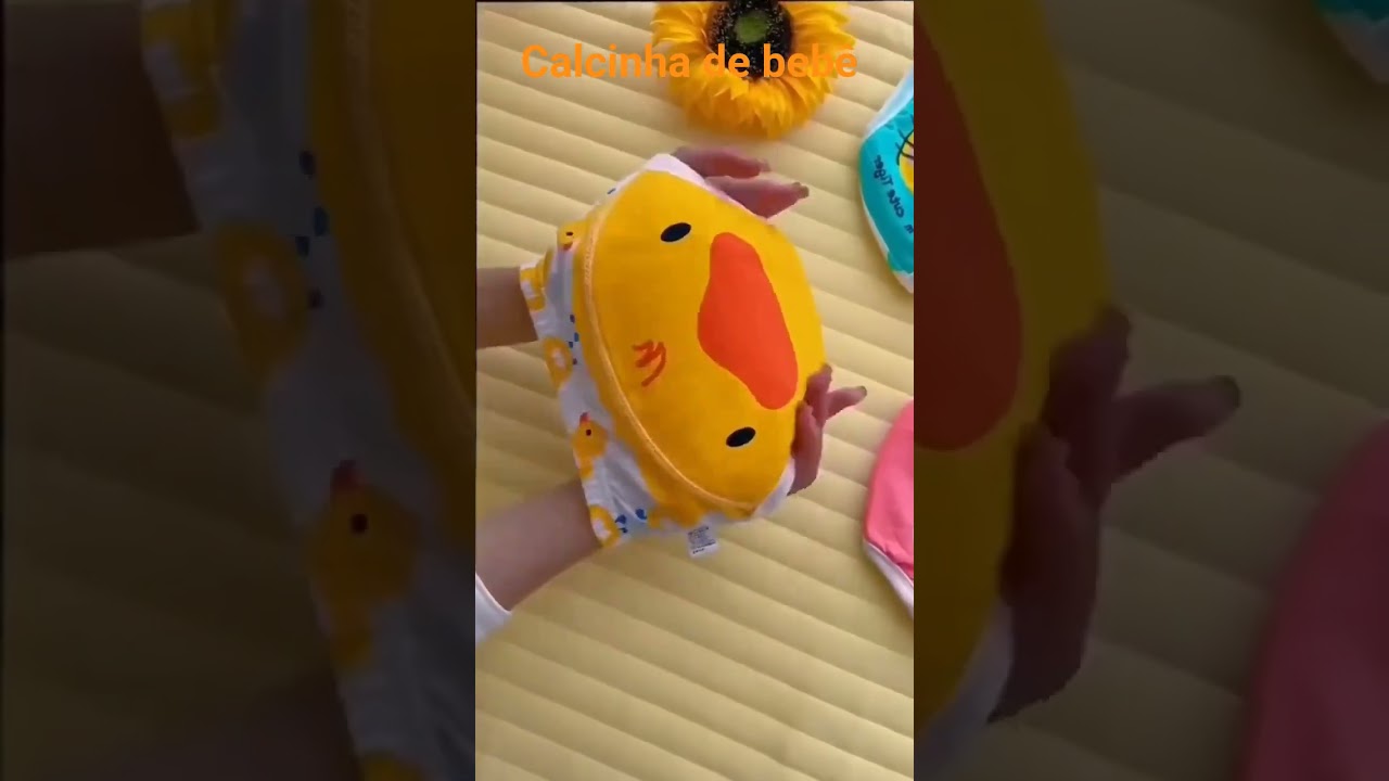 calcinha  de bebé  infantil absorvente para desfralde de bebé  menina algodao 