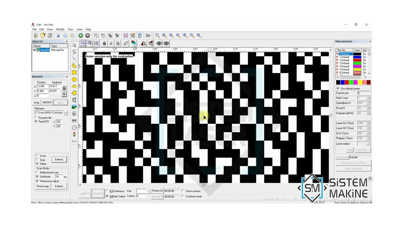Ezcad2 Fiber Lazer Resim Kazıma Nasıl Yapılır ( Fiber Markalama )
