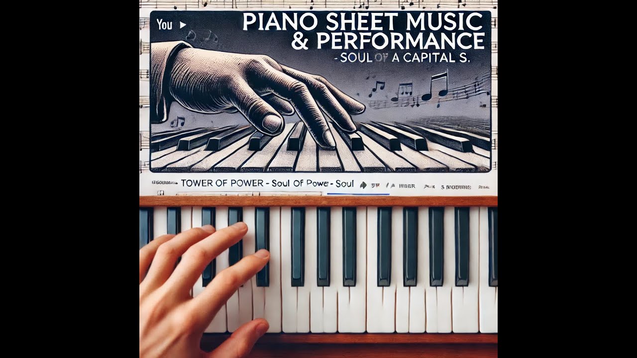 Tower of Power 'Soul With a Capital S' - 밴드용 피아노 건반 연주 악보 (Band Ensemble Synthsizer play&Sheetmusic)