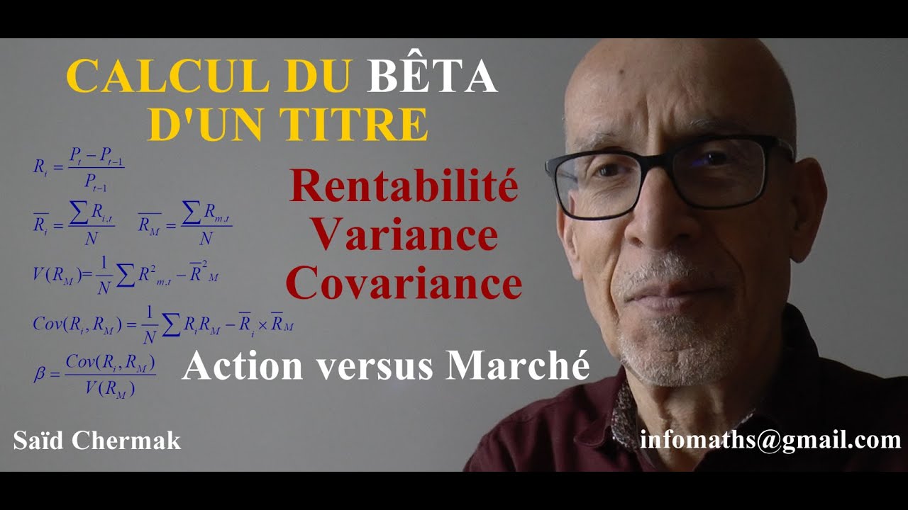 CALCUL DU BÊTA D'UNE ACTION. FINANCE EN DSCG
