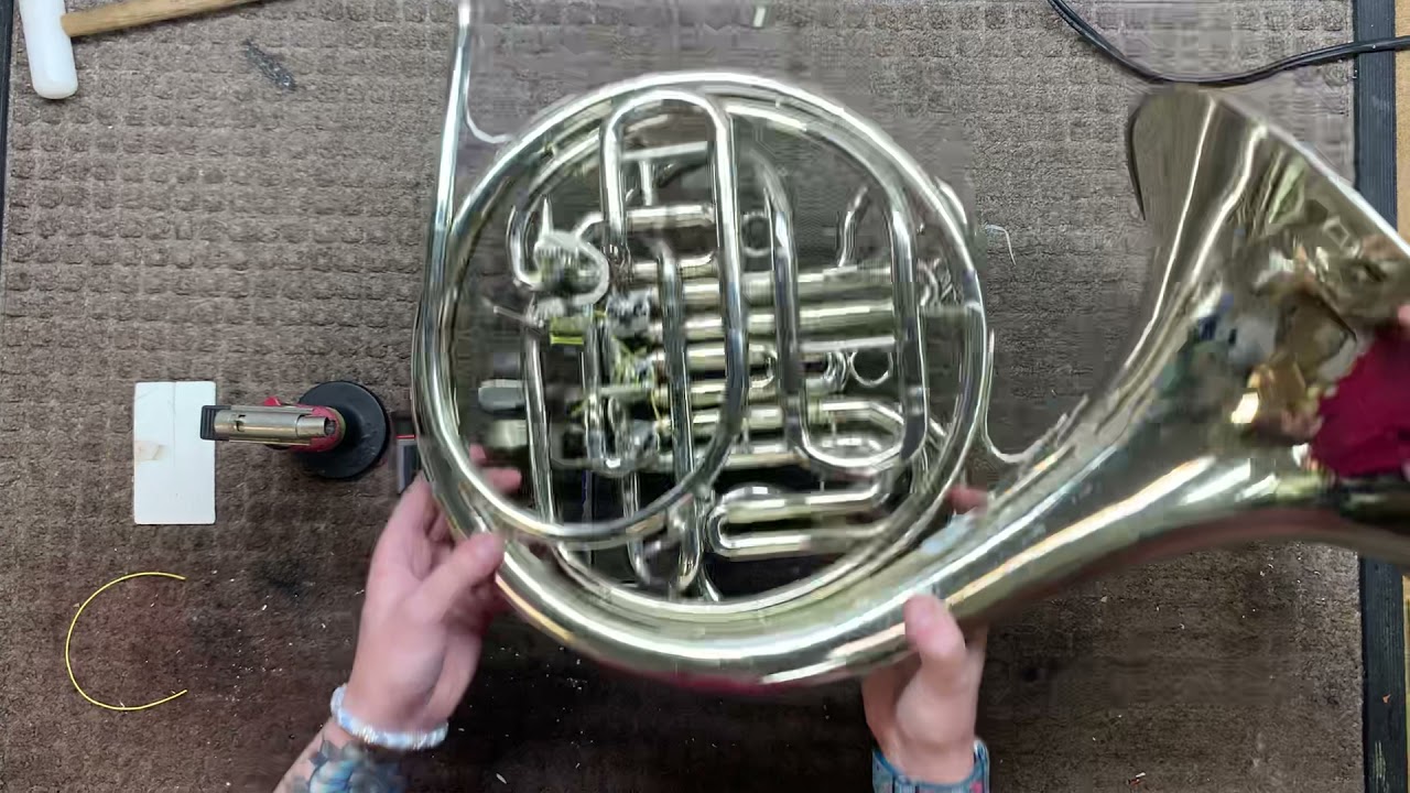 French Horn Re-string