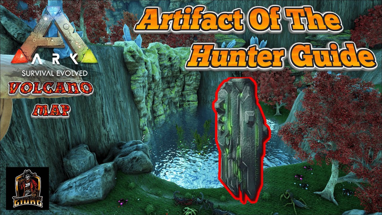 Where To Find The Artifact Of The Hunter | Ark: Volcano Map Guide