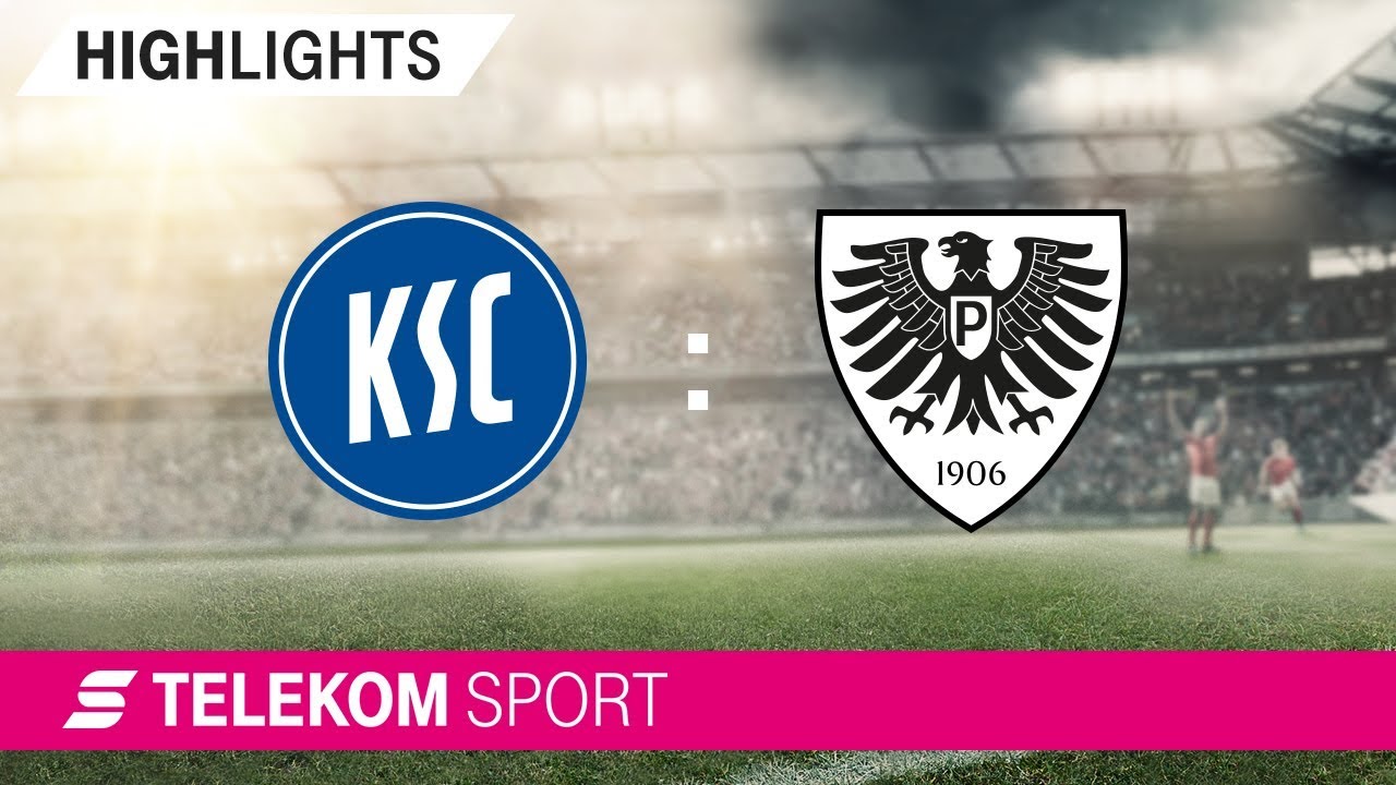 Karlsruher SC - SC Preußen Münster | Spieltag , 18/19 | Telekom Sport