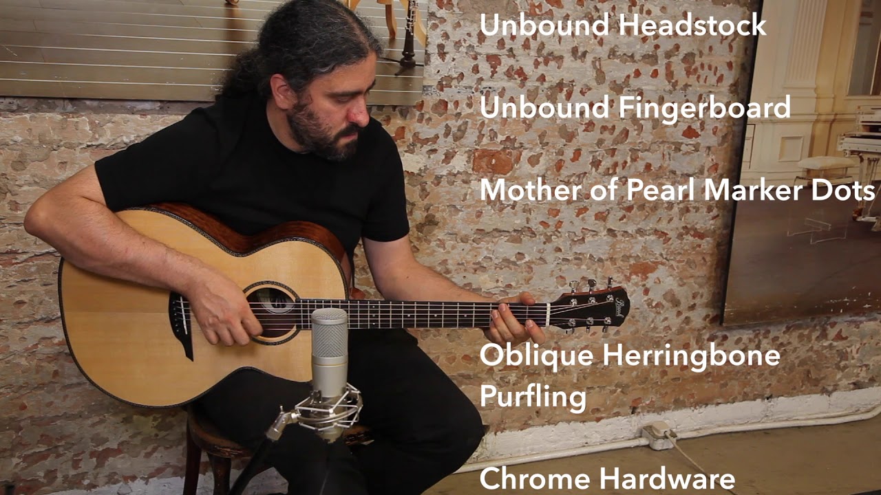 Brook Taw 010 Mahogany Acoustic Guitar Demo