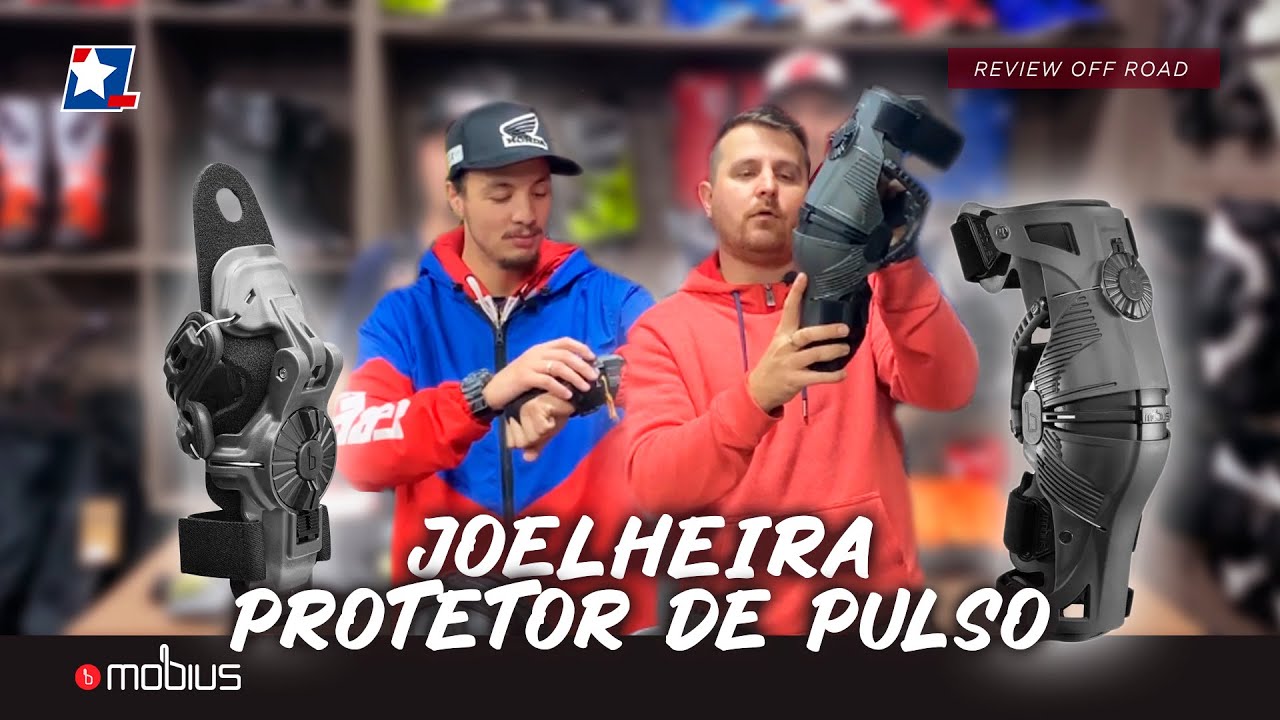 Joelheira e Protetor de Pulso Mobius
