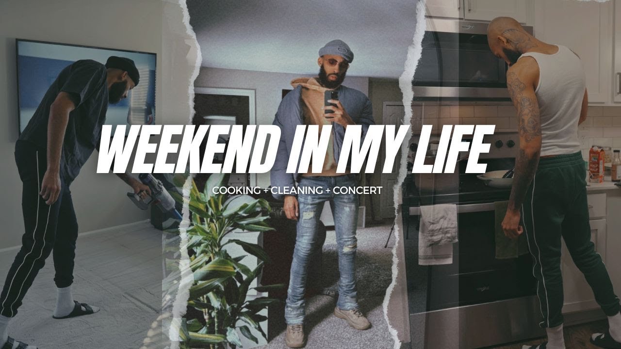 Weekend in my life vlog: Cooking + Cleaning + BTS Concert