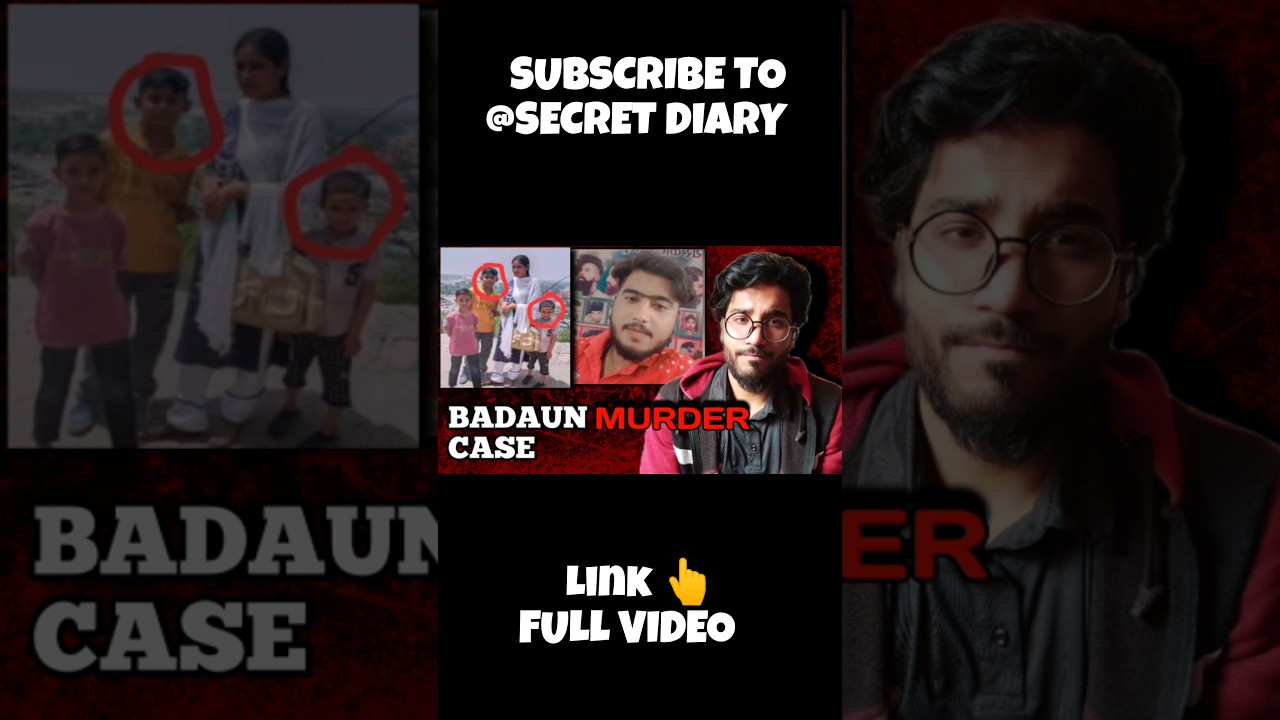 BADAUN DOUBLE MURDER CASE : HOW  BARBER SAJID KILLED TWO BOYS ! #shorts #story