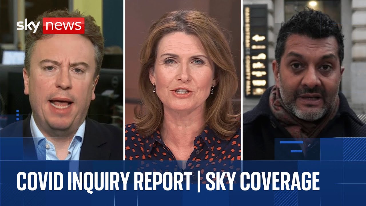 COVID inquiry report into govt response published | Sky News coverage & analysis