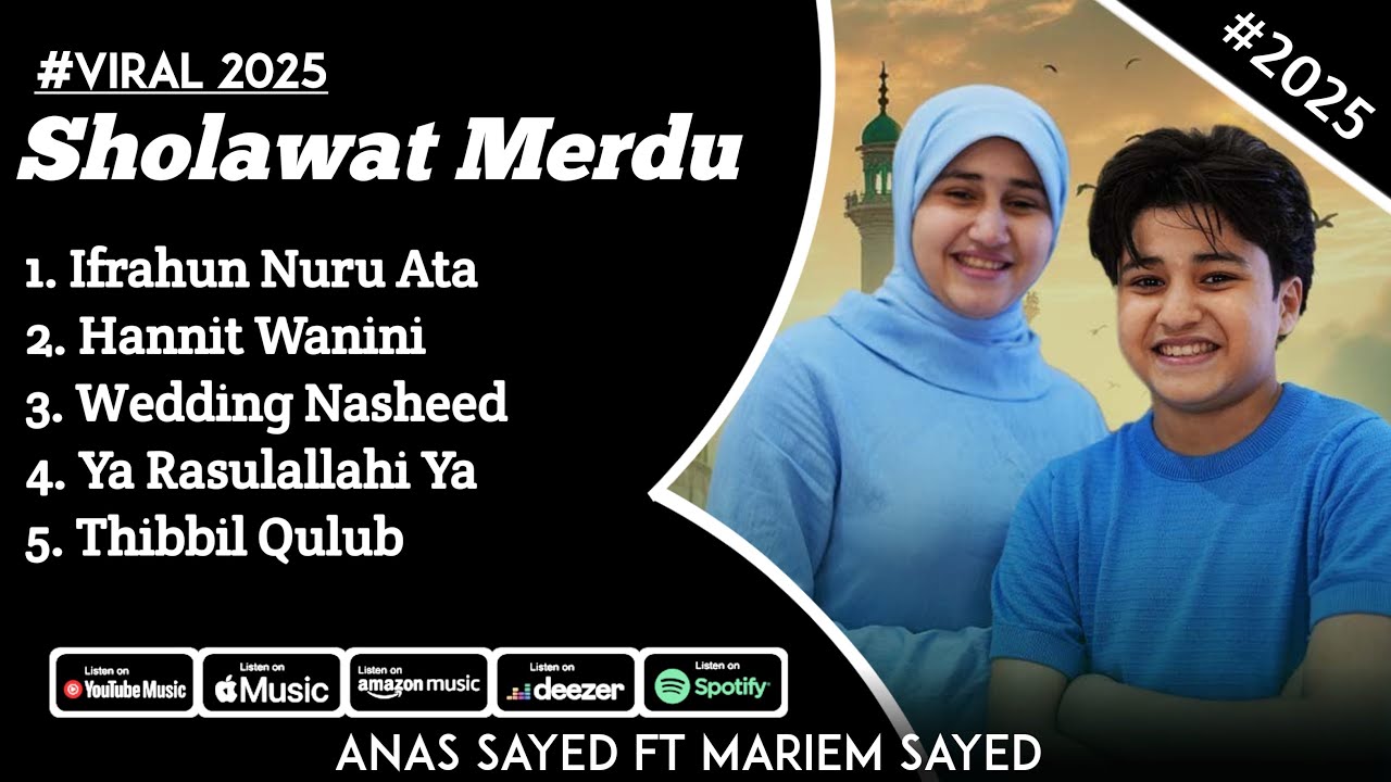 FULL ALBUM ARABIC SONG TERBARU 2025  - Anas Sayed ft Mariem Sayed #arabic #arabicsong