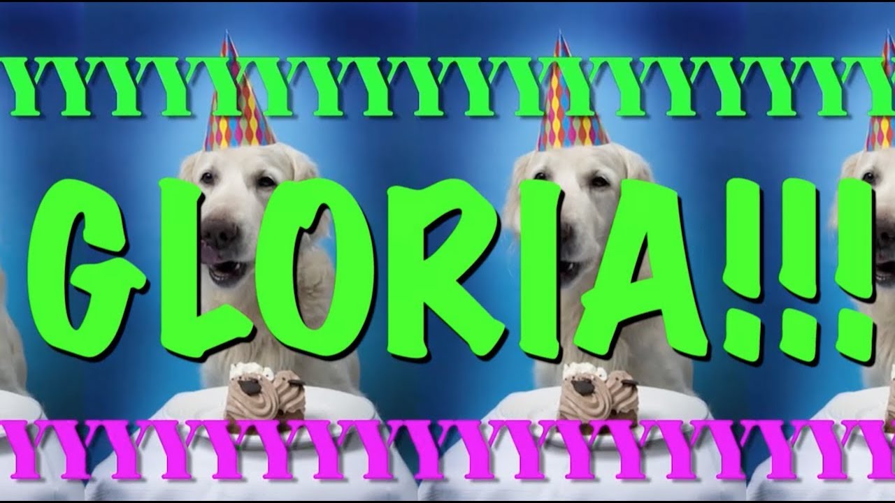 HAPPY BIRTHDAY GLORIA! - EPIC Happy Birthday Song