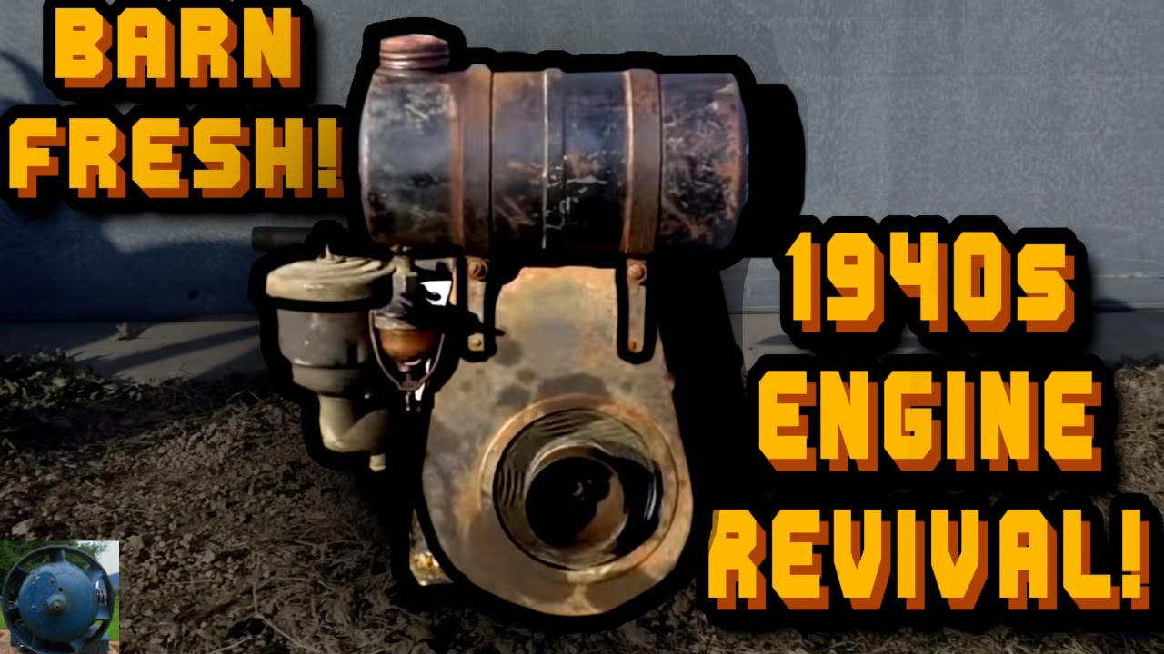 Barn Find! 1950s Model N Briggs Engine Revival!