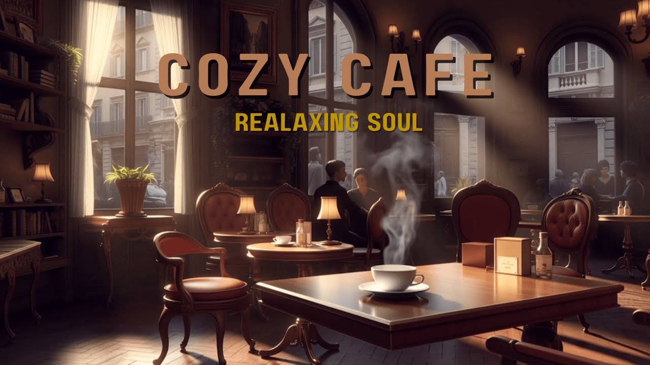 Cozy Italian Coffee Ambience with Relaxing Music 🛋️