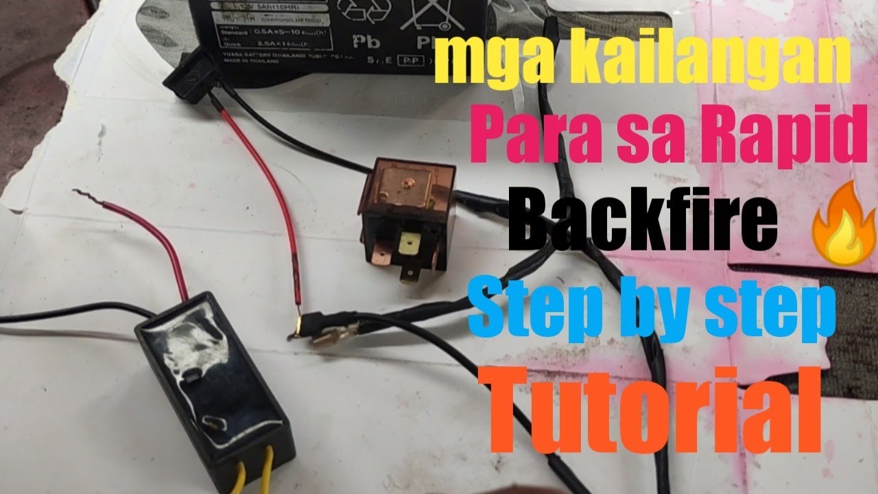 Rapid backfire 🔥🔥 step by step tutorial 🧑‍🔧