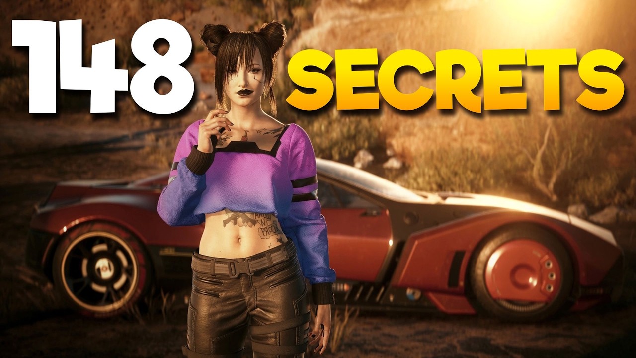 148 Hidden Secrets in CYBERPUNK 2077 That You May Have Missed!