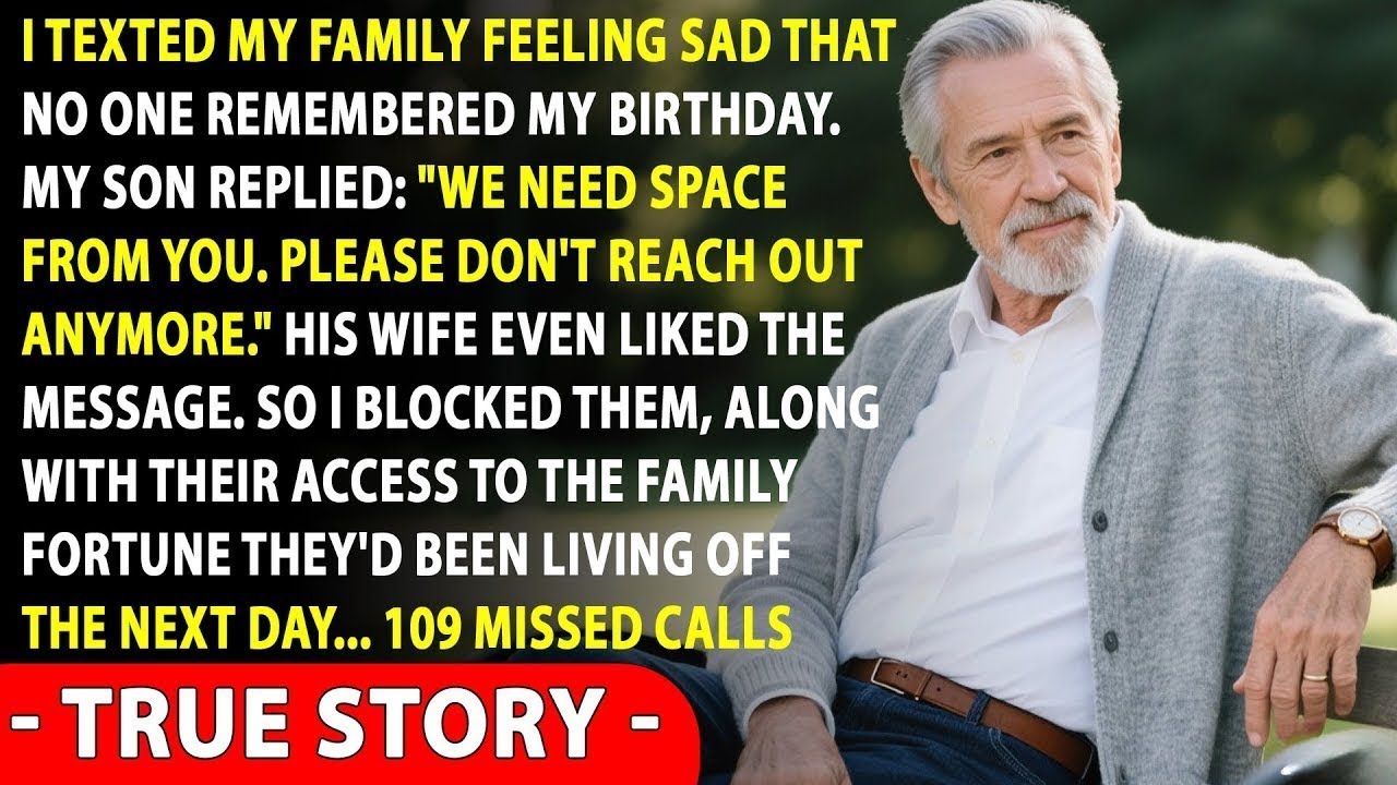 My Son Texted, “We Need Space From You  Please Don’T Reach Out Anymore At All ” So I Just