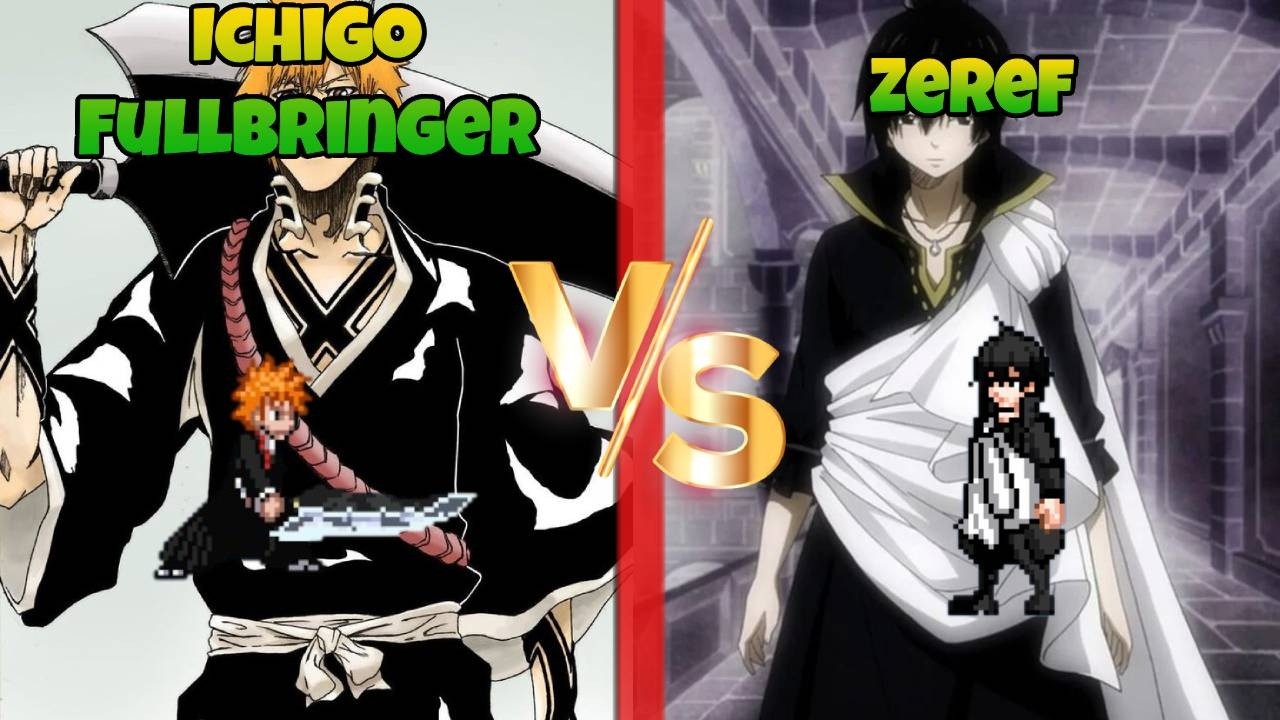 Jump Force MUGEN Ichigo Fullbringer vs Zeref