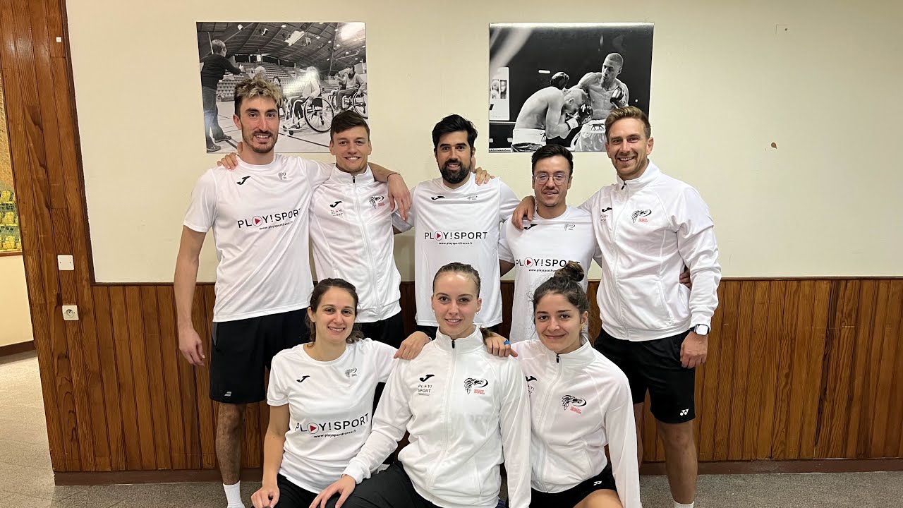 Interclub R1 - J01 - Badminton Maisons-Laffitte vs Badminton de Châtillon  - Terrain 1