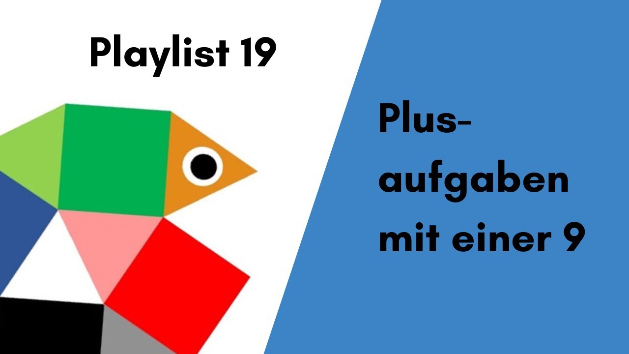 Plusaufgaben mit einer 9 (Teil 1) / Mathe / Klasse 1 / einfach schlau üben