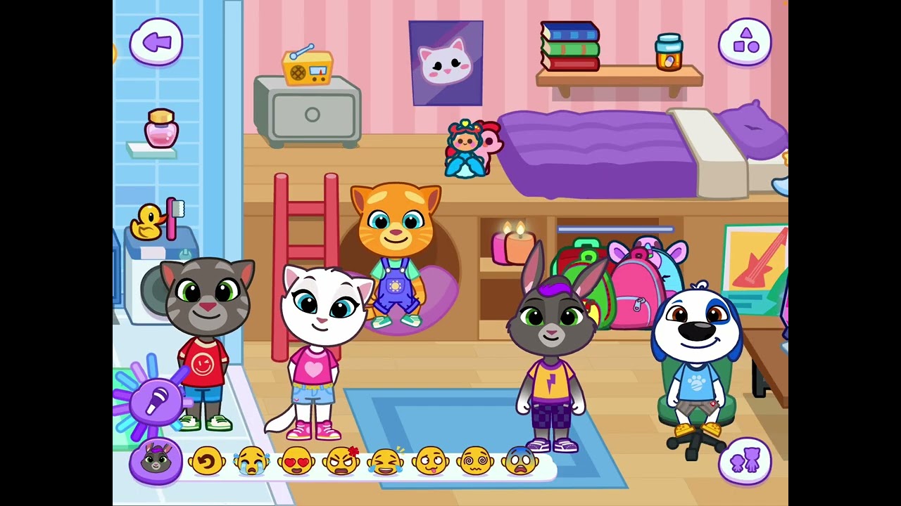  Talking tom friends world movie