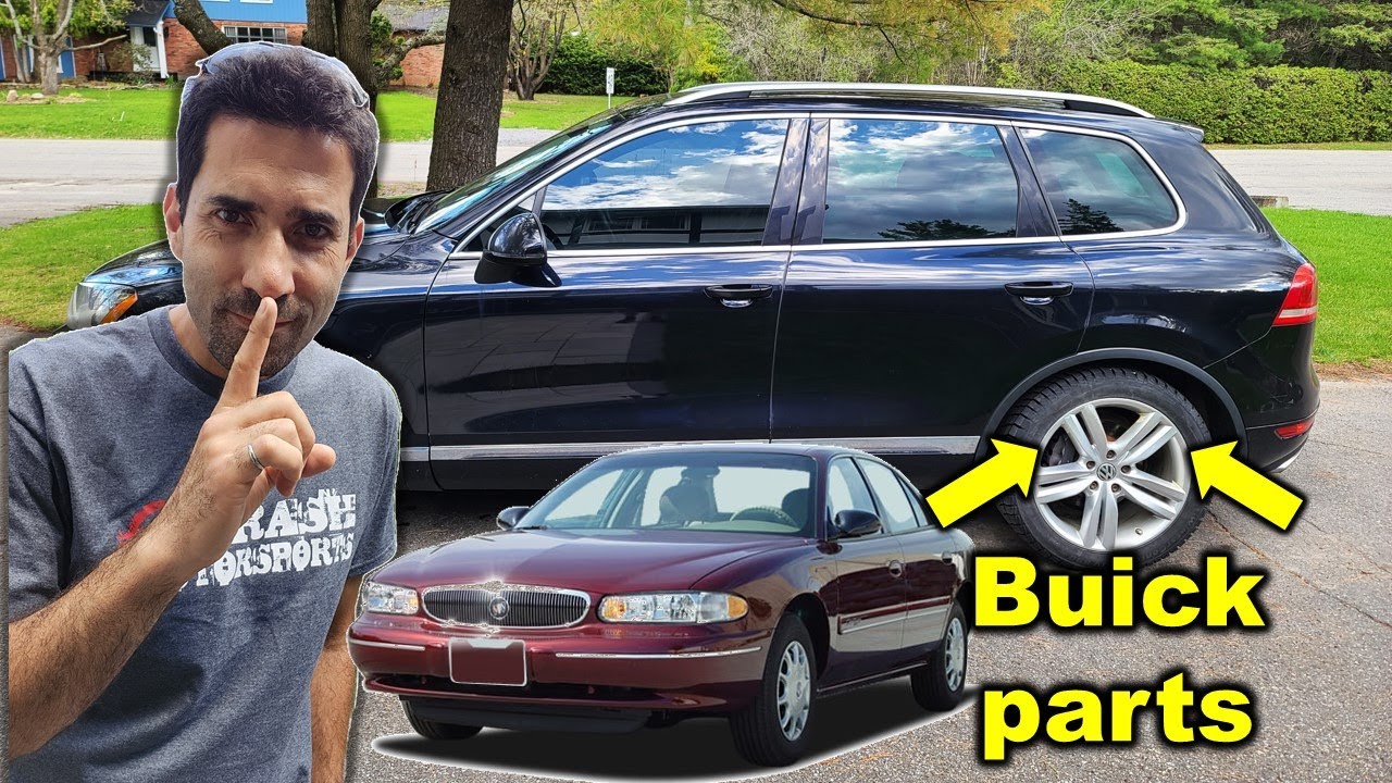 I fixed my Touareg rear alignment using adjustable toe links from a Buick