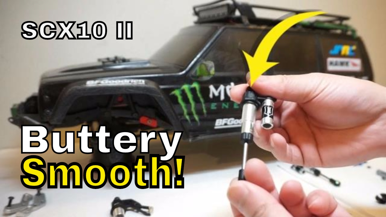 How to tune Axial SCX10 II shock?  Diaphragm Shock Mod - A Must Do all SCX10II