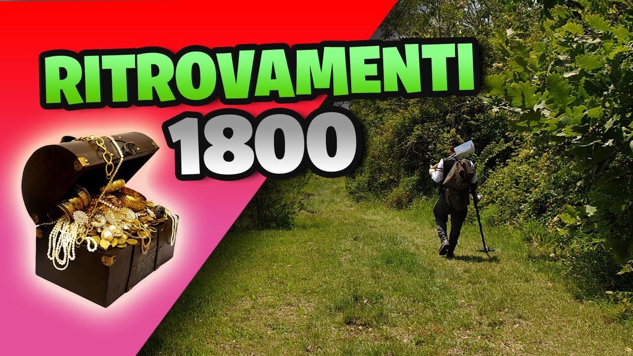 Metal detector Italia ritrovamenti del 1800 eccezionali