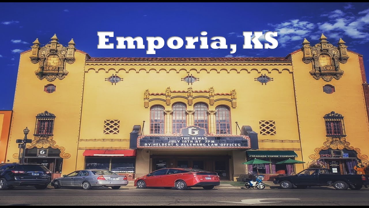 Emporia, KS: Wandering Walks of Wonder Slow TV Walking Tour 4K