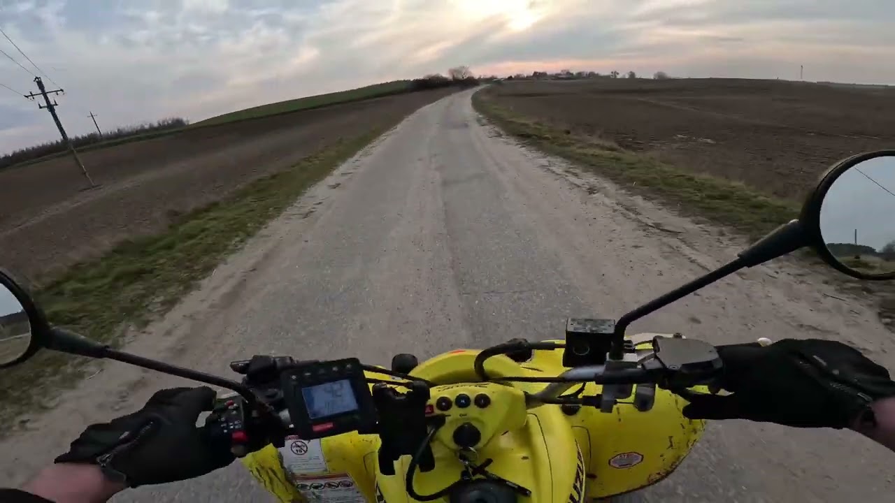 Jazda po wioskach w poszukiwaniu lepszego życia😂/suzuki ltz 400