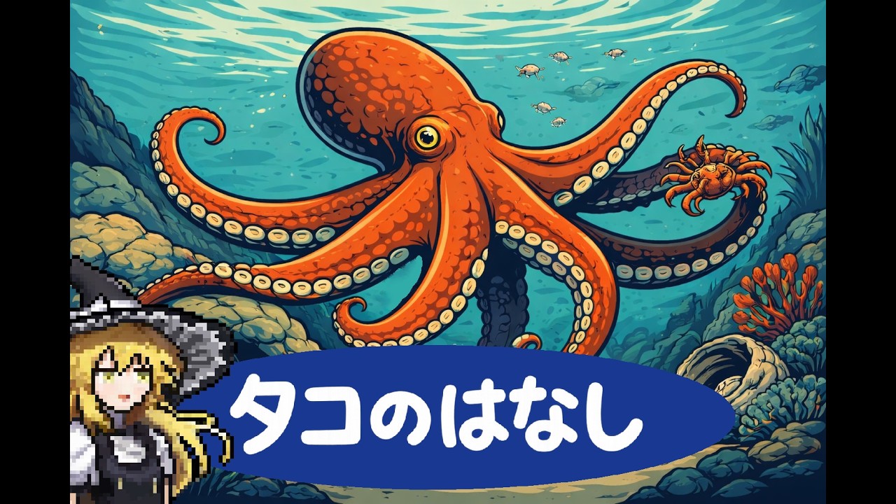 【ゆっくり科学解説】タコのはなし